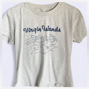 Brandy Melville John Galt Virgin Islands Baby tee